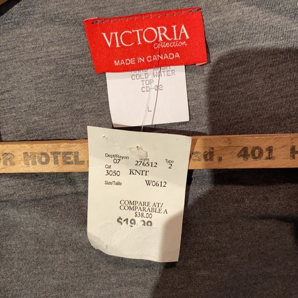 NWT Grey Cotton Open Cardigan - Picture 4 of 4